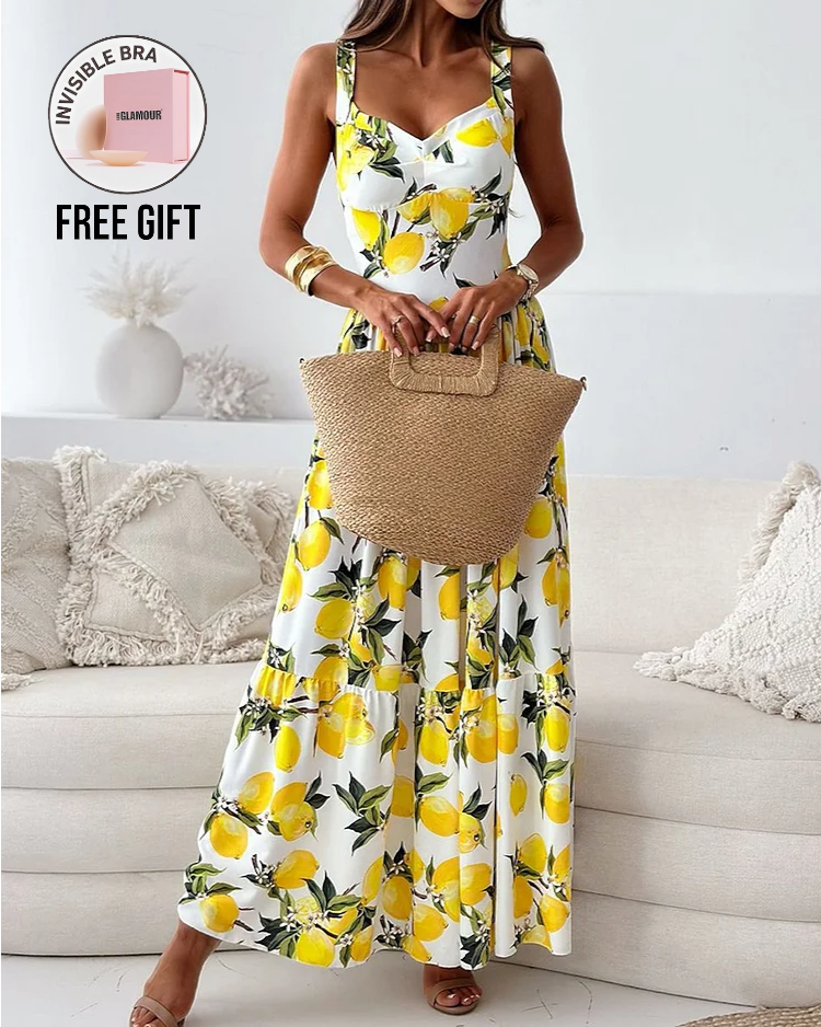 Lemon Gretel Dress main image 0