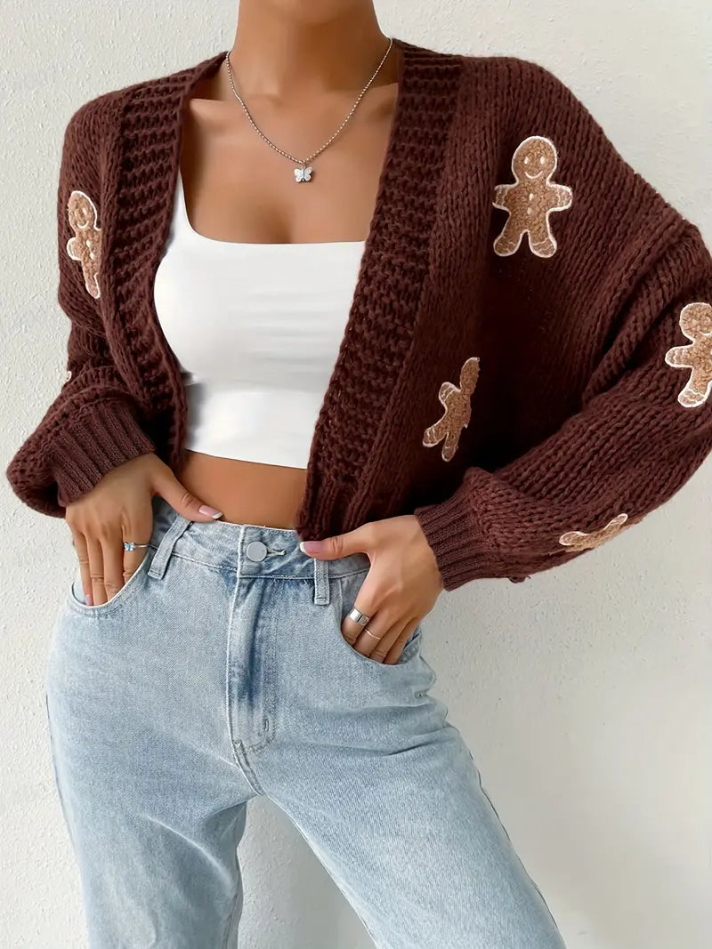 Roxy Gingerbread Cardigan