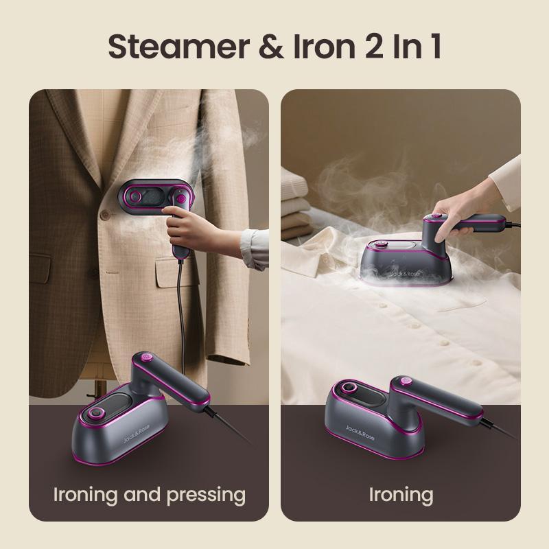 2-in-1 Steam Iron - Clothes Steamer