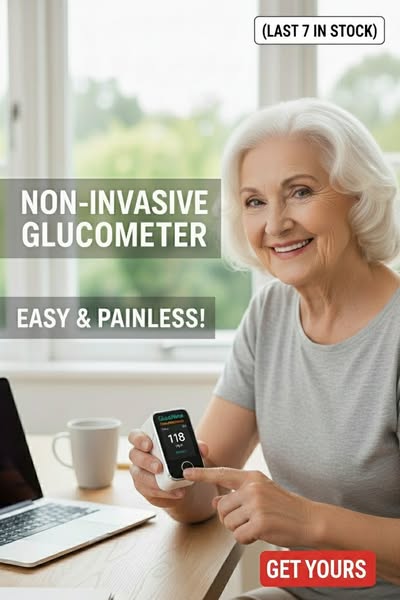 Non-Invasive Blood Glucose Monitor — 5-Second Readout | Bayer - 99% Accuracy 8-1