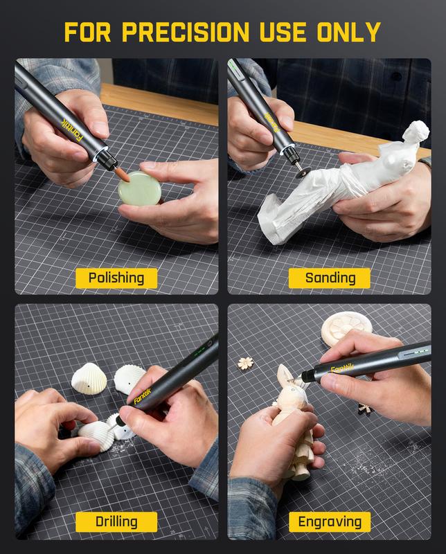 Master Mini Cordless Rotary Tool Kit 4V, Brushless Motor 25000 RPM