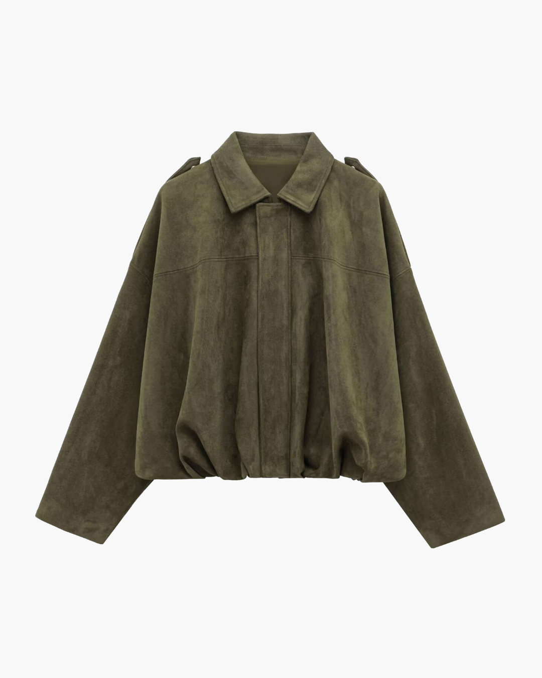 Maven Suede Bomber Jacket