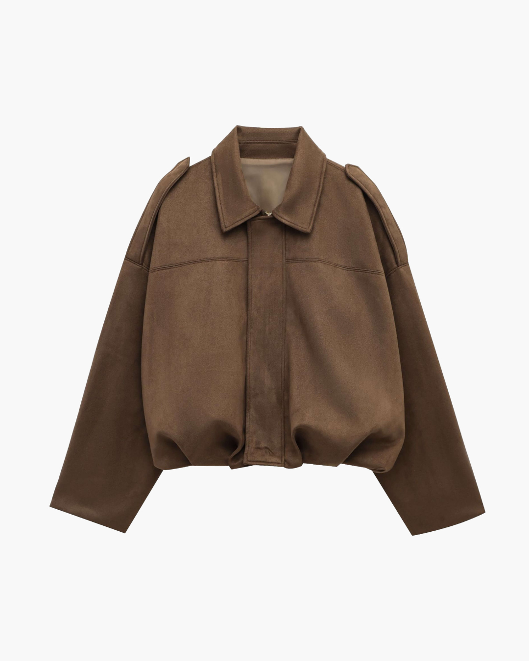 Maven Suede Bomber Jacket