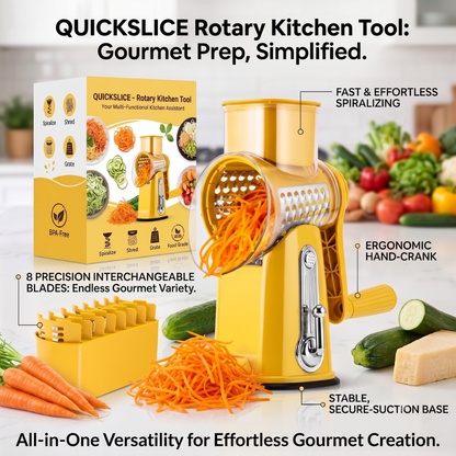 QuickSlice Rotary Kitchen Tool