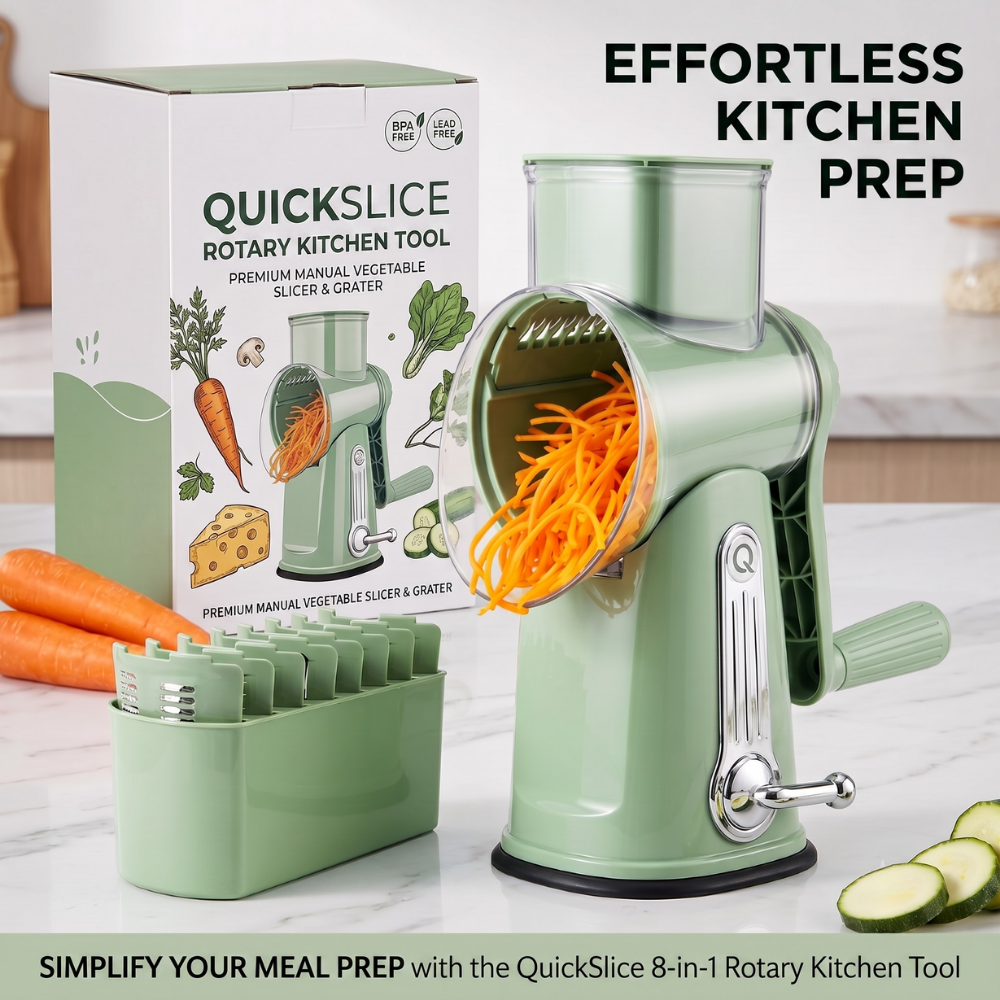 QuickSlice Rotary Kitchen Tool