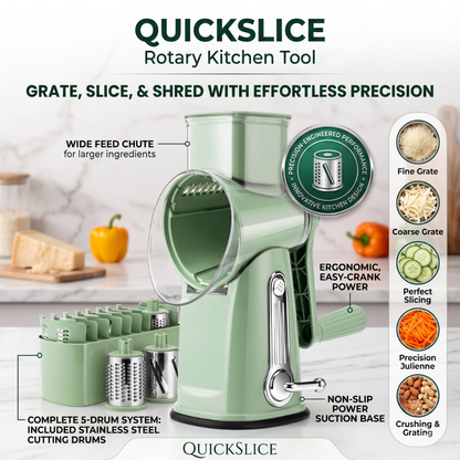 QuickSlice Rotary Kitchen Tool