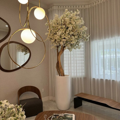 Matte Beige St. Tropez Cherry Blossom Tree