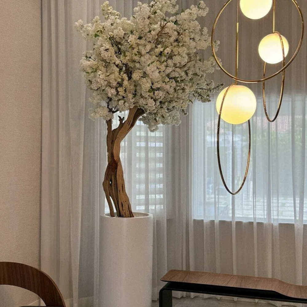 Matte Beige St. Tropez Cherry Blossom Tree