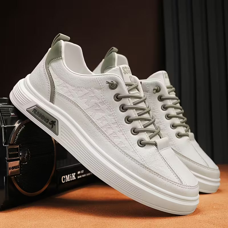 ORION – Men's Solid Color Casual Sneakers - Anti Slip Shoes
