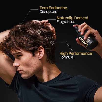 BASED Texture & Hold Duo: Sea Salt Spray & Hair Clay Bundle