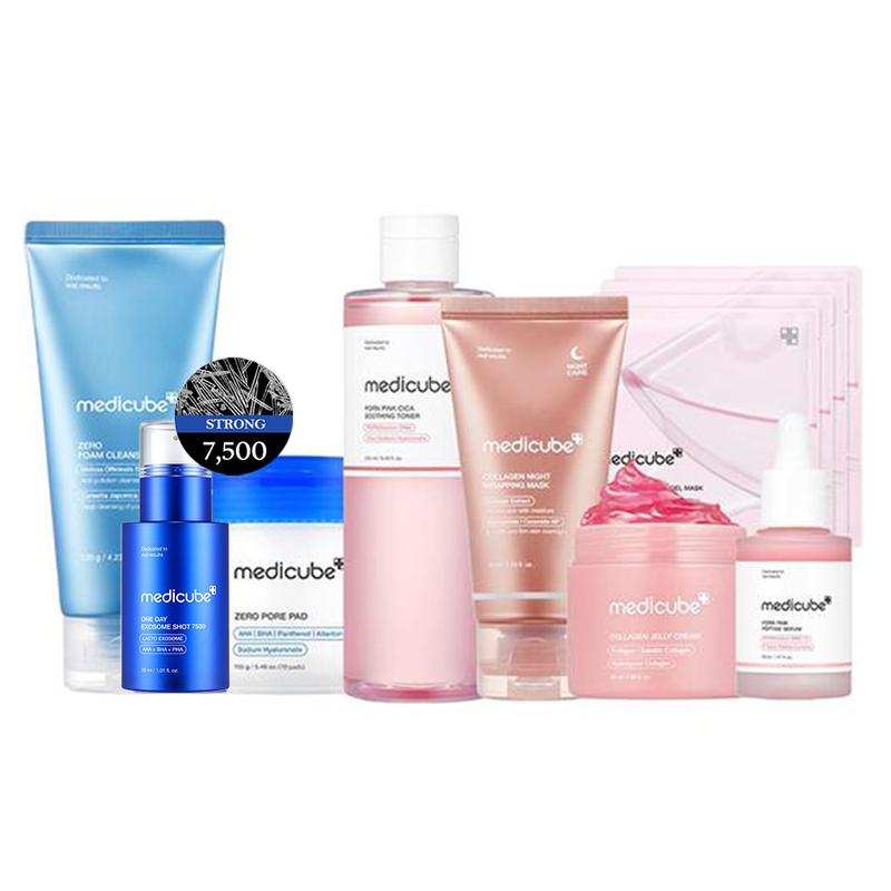 Glass Glow Skincare Set – Complete 8-Step Gentle Glow Routine