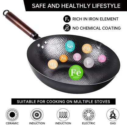 CookMaster™ 13-Piece Nonstick Wok Set