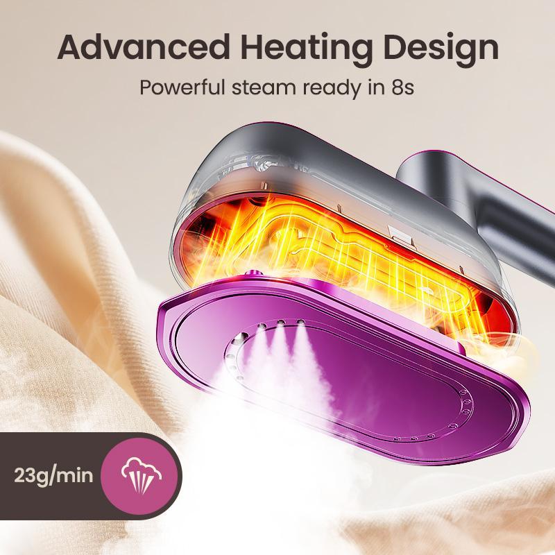 2-in-1 Steam Iron - Clothes Steamer