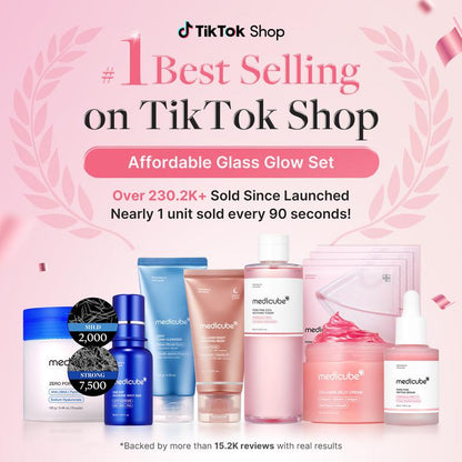 Glass Glow Skincare Set – Complete 8-Step Gentle Glow Routine
