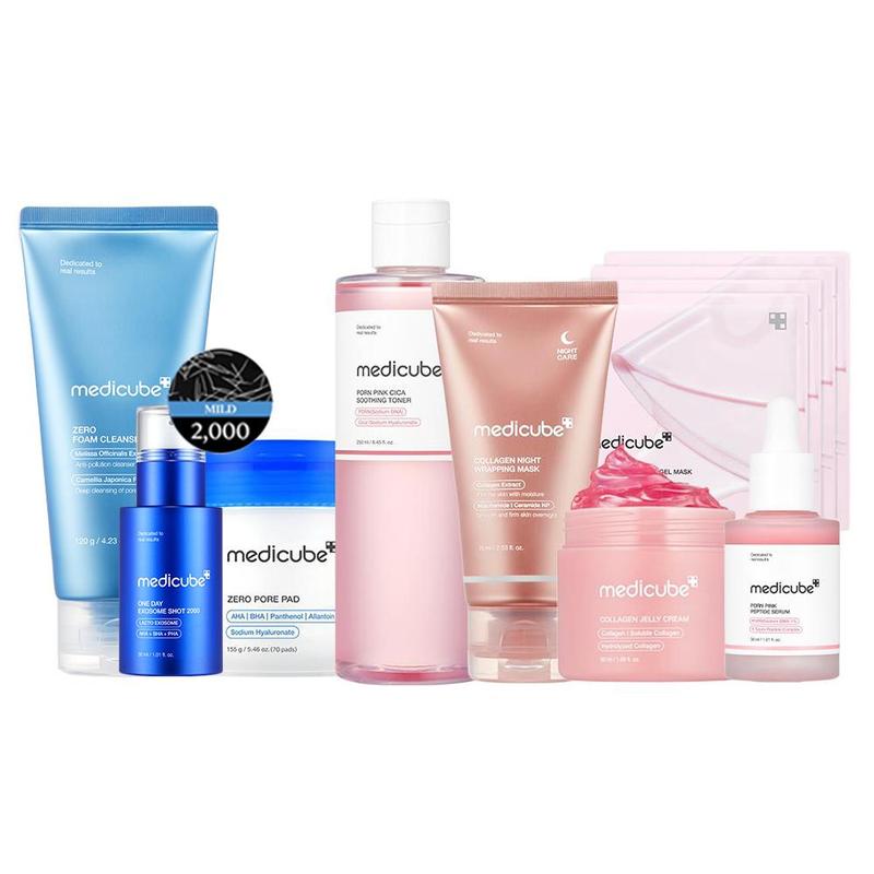 Glass Glow Skincare Set – Complete 8-Step Gentle Glow Routine