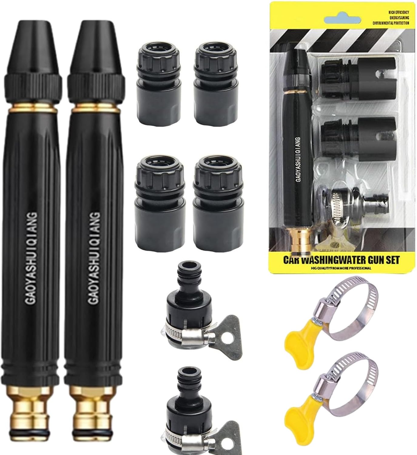 Heavy Duty Adjustable Twist Hose Nozzle Jet Sweeper Nozzle