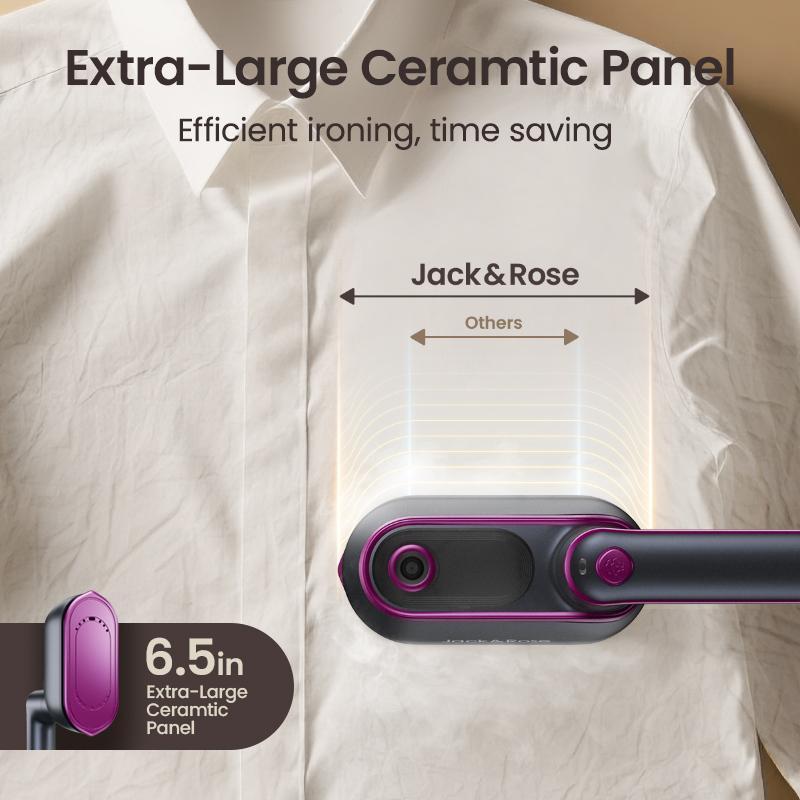 2-in-1 Steam Iron - Clothes Steamer