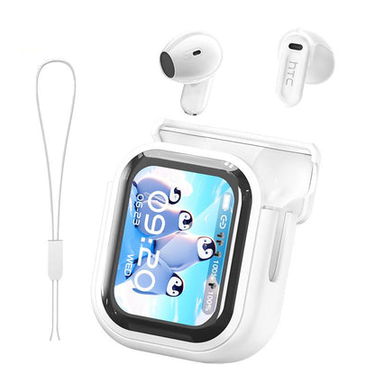 Bluetooth 5.4 Earphones LED Display High Fidelity Waterproof Wireless Earphones