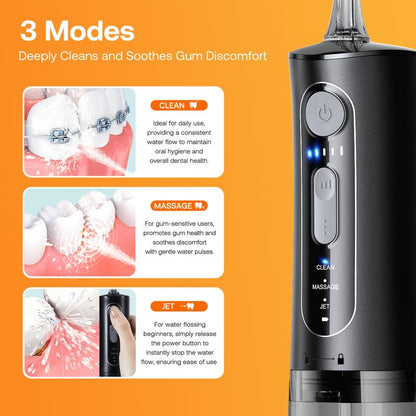 Bitvae C1/C5/C6 Water Flosser for Teeth - Cordless Portable Oral Irrigator, Powerful and Rechargeable, IPX7 Waterproof for whitening tablets ,Water Flosser for teeth cleane- Dental Kit