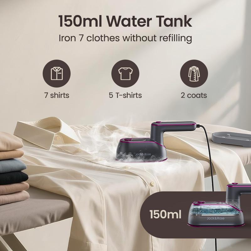 2-in-1 Steam Iron - Clothes Steamer