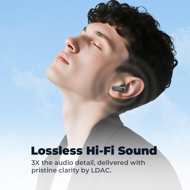 Bluetooth 5.4 Earphones LED Display High Fidelity Waterproof Wireless Earphones
