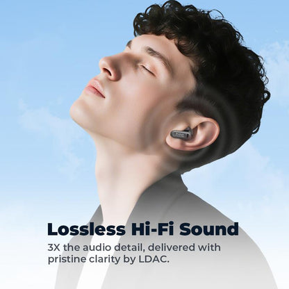 Bluetooth 5.4 Earphones LED Display High Fidelity Waterproof Wireless Earphones
