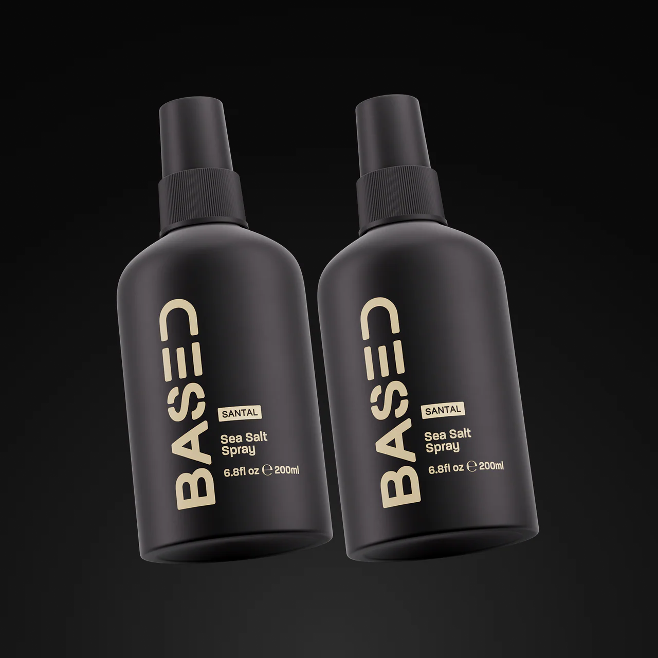 BASED Texture & Hold Duo: Sea Salt Spray & Hair Clay Bundle