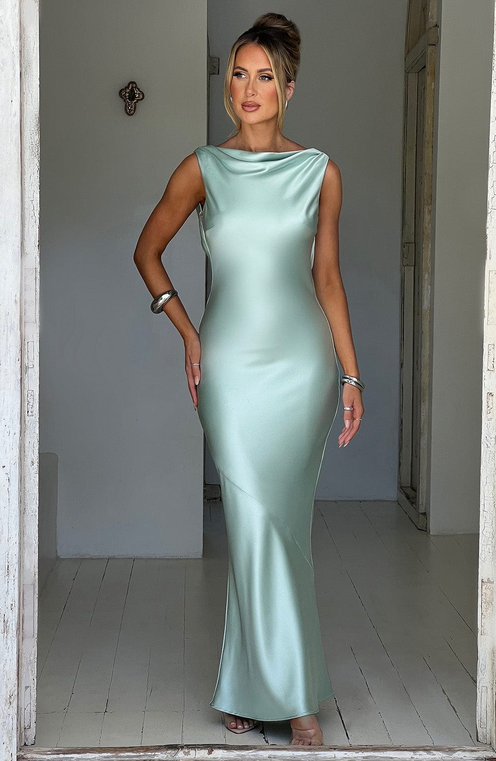 Azuri Maxi Dress - Turquoise – GLAM TREND SHOP