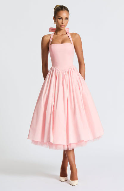 Cressida Midi Dress - Blush