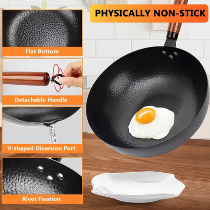 CookMaster™ 13-Piece Nonstick Wok Set