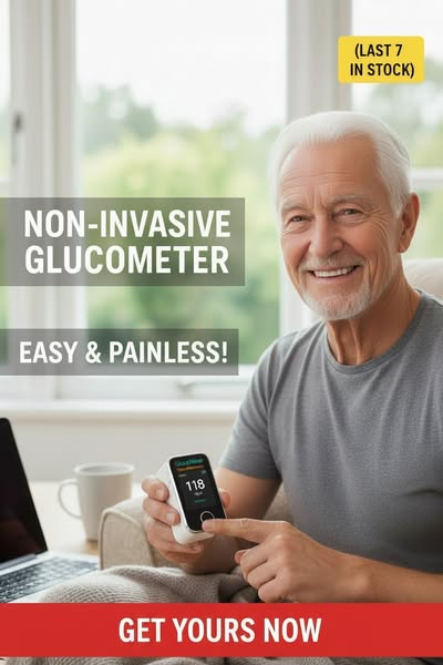 SUPER Non-Invasive Blood Glucose Monitor — 5-Second Readout | Bayer - 99% Accuracy 8-1