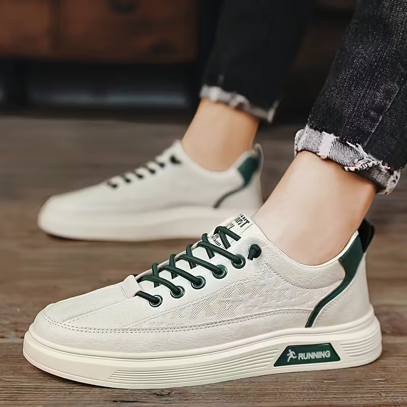 ORION – Men's Solid Color Casual Sneakers - Anti Slip Shoes