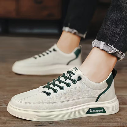 ORION – Men's Solid Color Casual Sneakers - Anti Slip Shoes