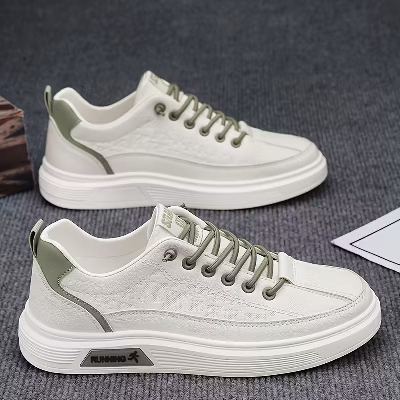 ORION – Men's Solid Color Casual Sneakers - Anti Slip Shoes