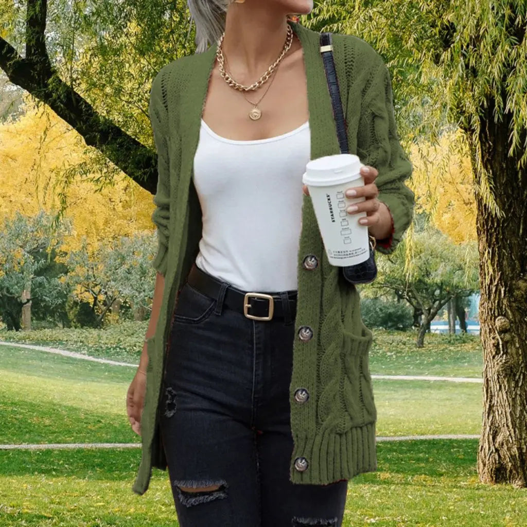 Linda - Knitted Cardigan