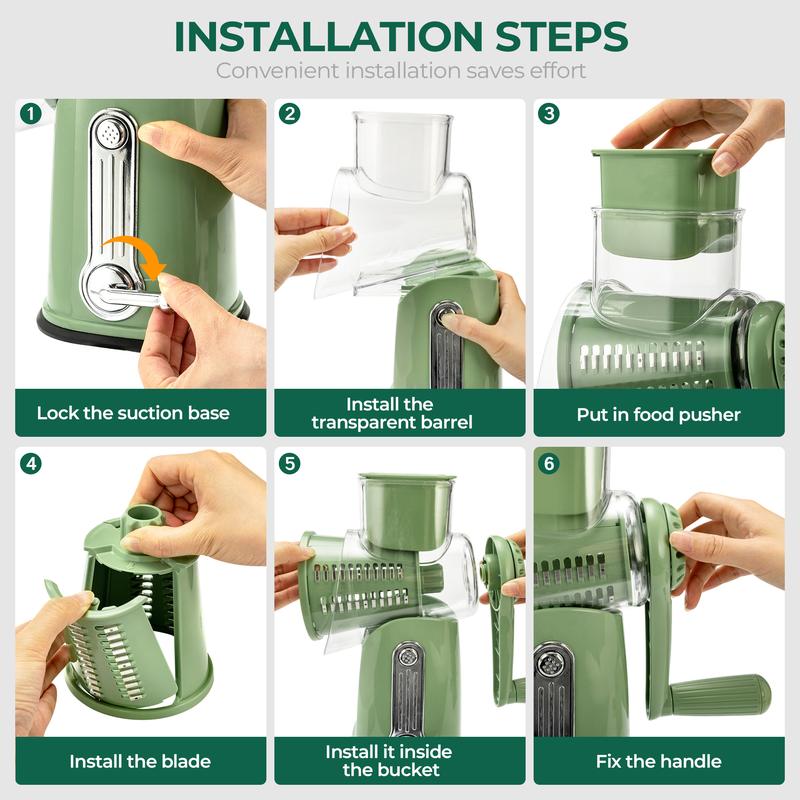QuickSlice Rotary Kitchen Tool