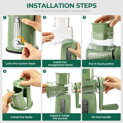 QuickSlice Rotary Kitchen Tool