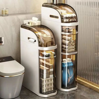 SMART Rolling Bathroom Cabinet