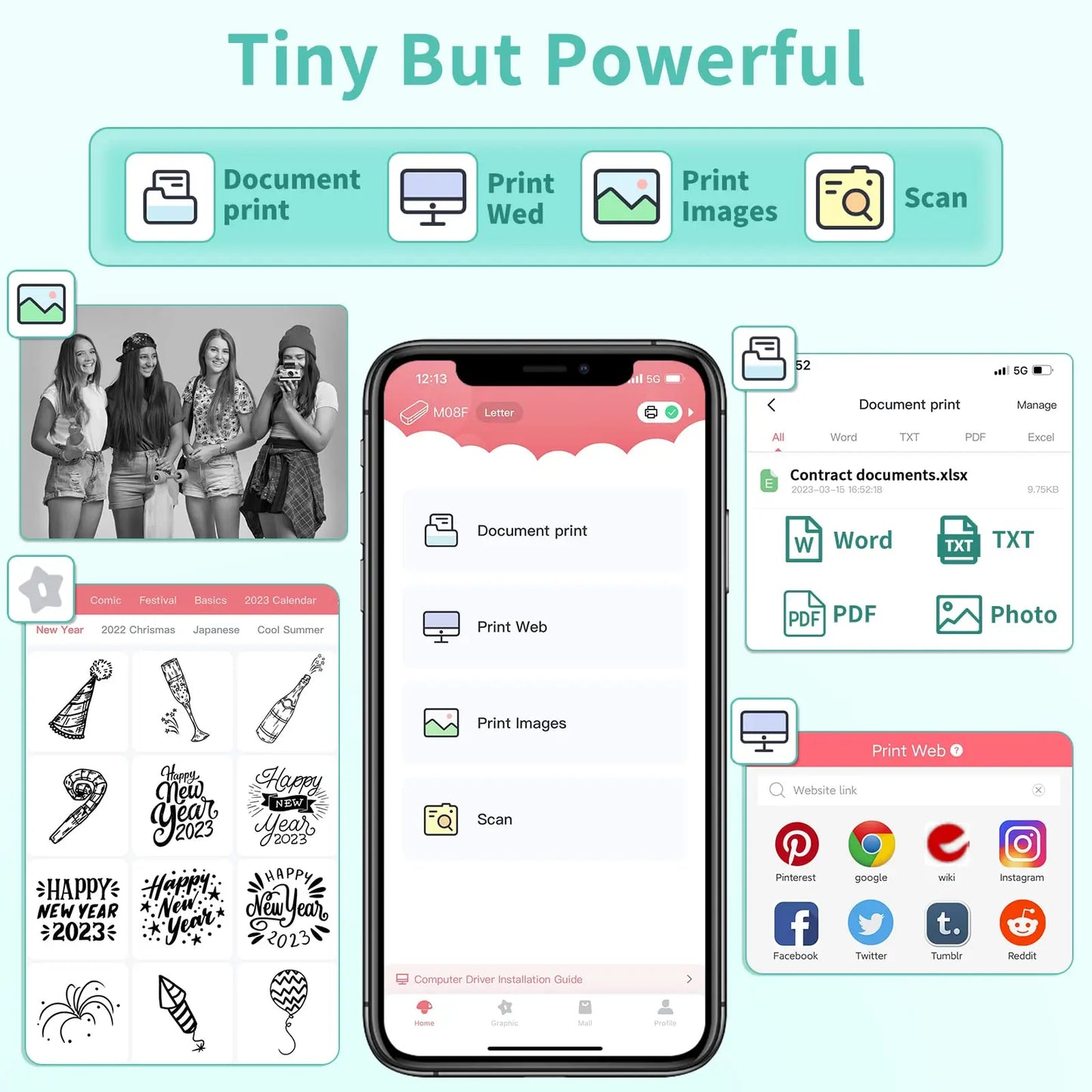 Super Thermal Printer MK500