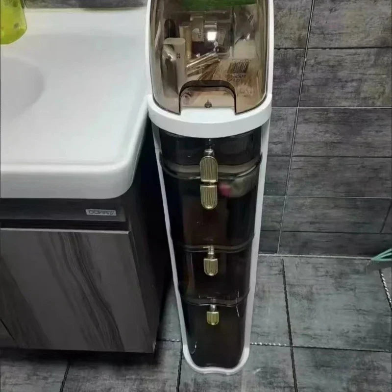 SMART Rolling Bathroom Cabinet