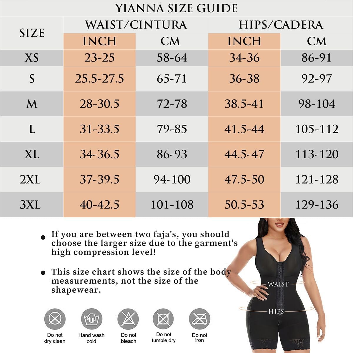 Invisible Core Compression Body Shaper