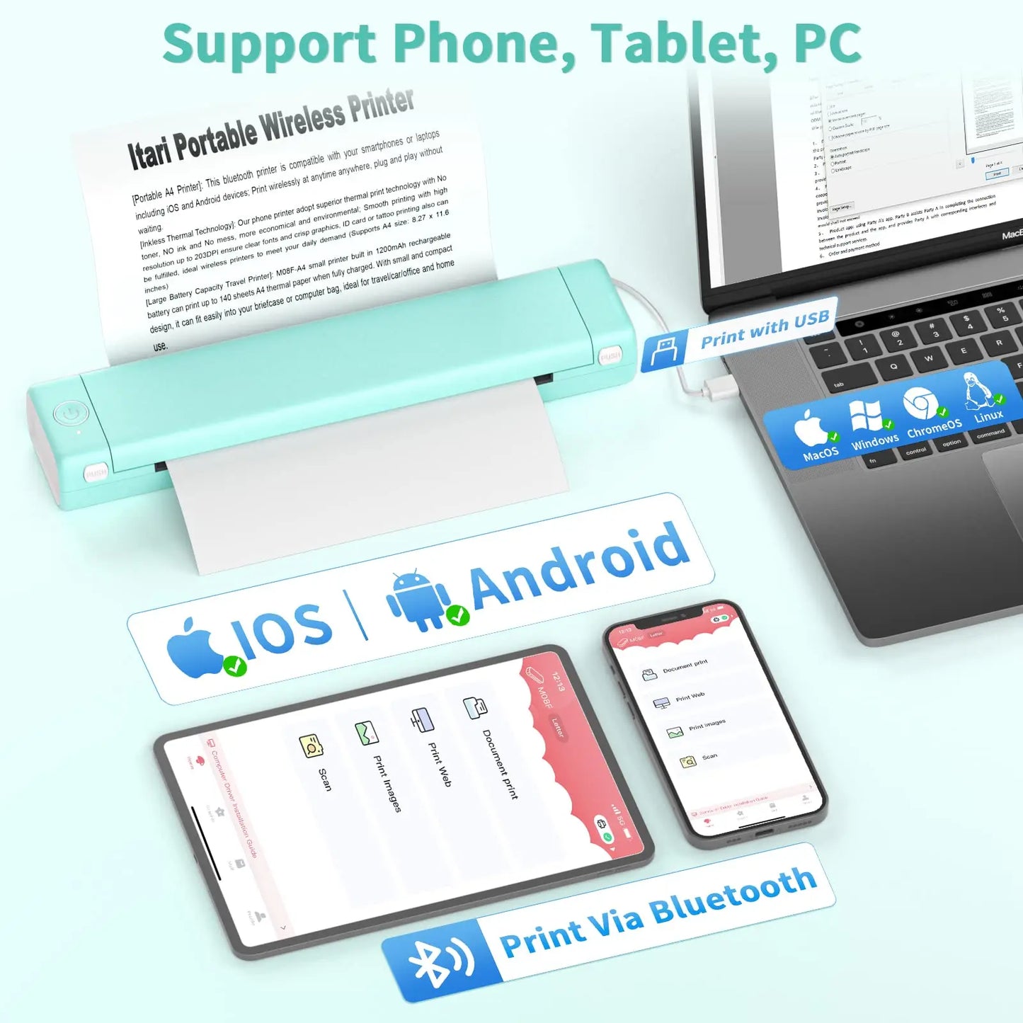 Super Thermal Printer MK500