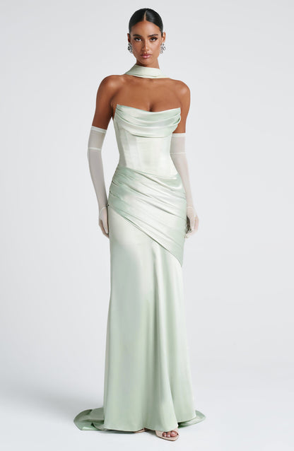 Kensington Maxi Dress - Mint