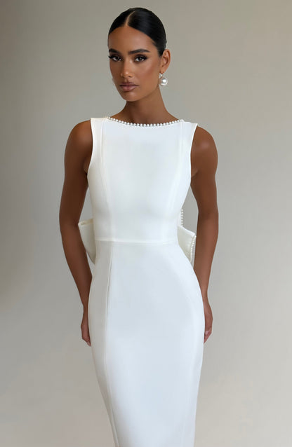 Lana Midaxi Dress - Ivory