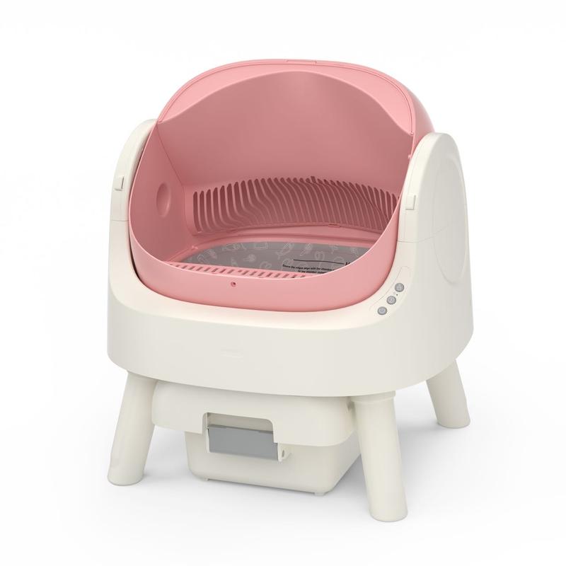 Autoscooper 11 Open-Top Self-Cleaning Cat Litter Box，Odor-Free Waste Disposal includes Trash Bags