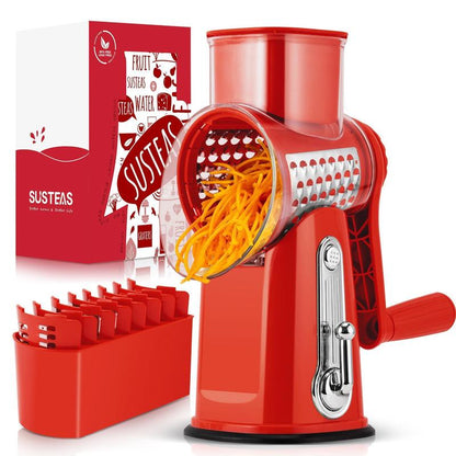 Rotary Slicer Dicer with Handle